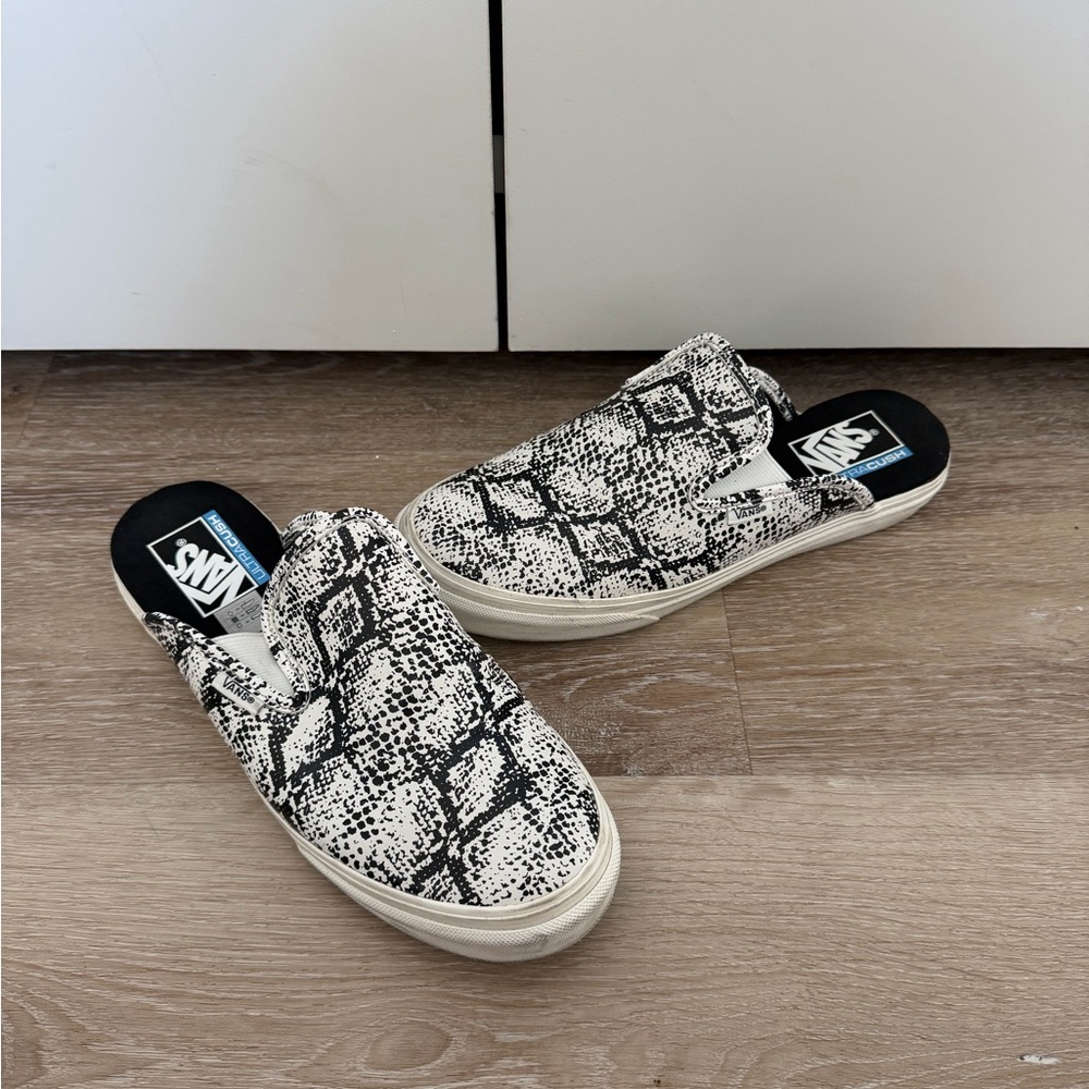 Vans Snake Print Slip-On Shoes